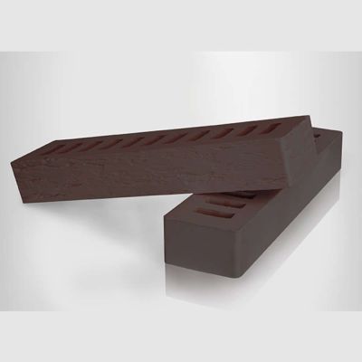 Кирпич темно-коричневый Ригельный «Скала»