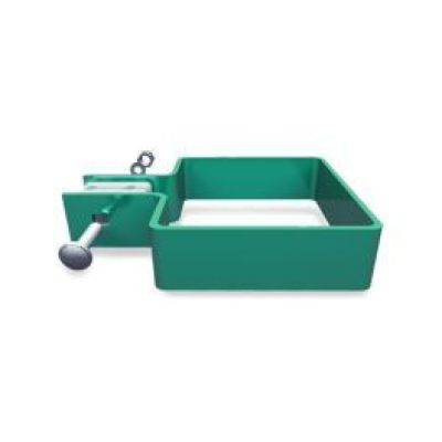 Крепеж концевой 60х60 RAL6005 метал. зеленый